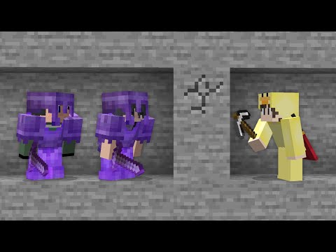 Minecraft Manhunt ama 2 NETHERITE TANK'a Karşı…