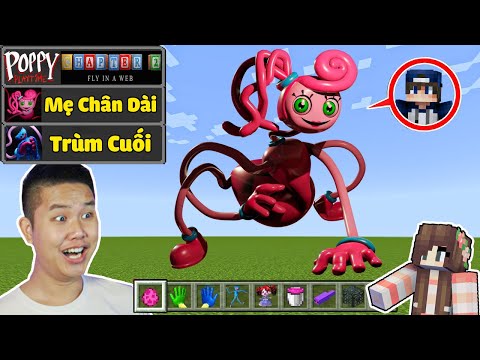 Minecraft, Nhưng bqThanh là MOMMY LONG LEGS Trong POPPY PLAYTIME Chapter 2 Troll Ốc…