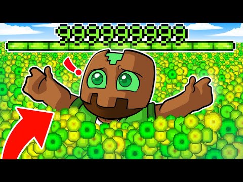 MINECRAFT pero LA EXPERIENCIA ESTÁ CHETADA!