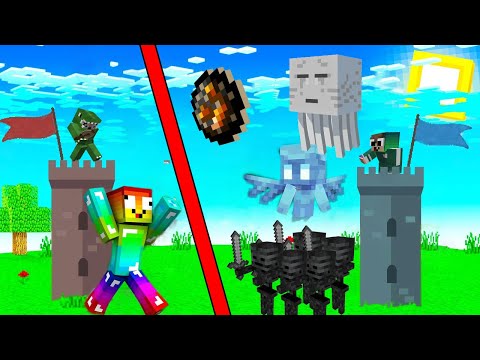 MINECRAFT THỬ THÁCH CƯỚP CỜ NHƯNG BẠN LÀ CON VẬT NGẪU NHIÊN
