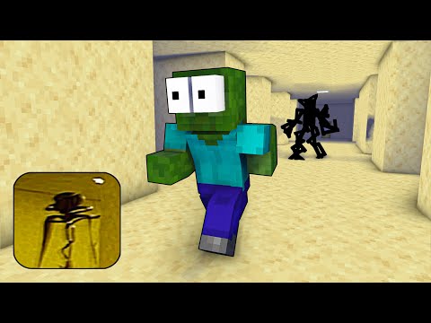 Monster School : THE BACKROOMS CHALLENGE – Minecraft Animation