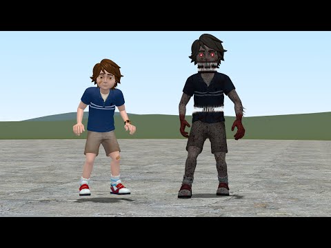 NEW NIGHTMARE GREGORY VS ALL GLAMROCK ANIMATRONICS AND OTHERS In Garry's Mod! (FNAF Security Breach)