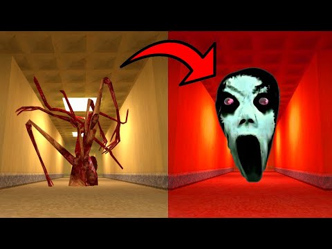 NEXTBOTS IN BACKROOMS! (SCARY) – Garry's mod Sandbox