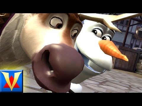 OLAF & SVEN IN GMOD! Disney Frozen Mod (Garry's Mod)