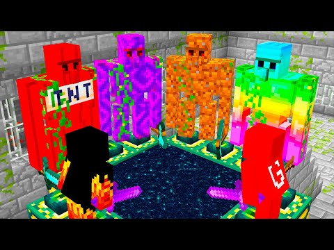 OS GOLENS ZERAM O MINECRAFT PRA MIM!