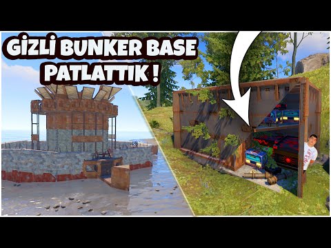PATLAK SÜSÜ VERİLMİŞ BUNKERDAN EFSANE LOOT ! (5x) – RUST TÜRKÇE