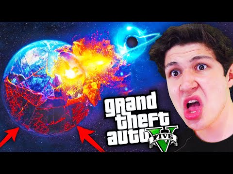 ¿Qué PASA si Hay un HOYO NEGRO en GTA 5? Grand Theft Auto V – GTA V Mods