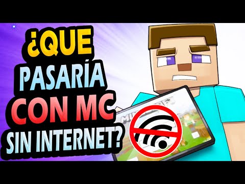¿Qué Pasaría Con Minecraft Si el INTERNET NO EXISTIERA?