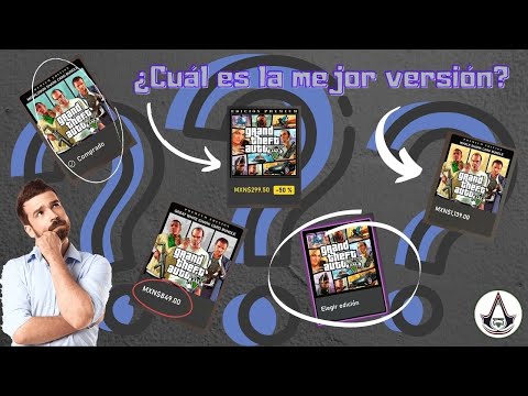 ¿Qué VERSION de GTA V / Grand Theft Auto V COMPRAR en 2022? DIFERENCIAS & CONTENIDO *BIEN EXPLICADO*