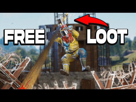 Rust – We ABUSED the ZIPLINES for INSANE LOOT!
