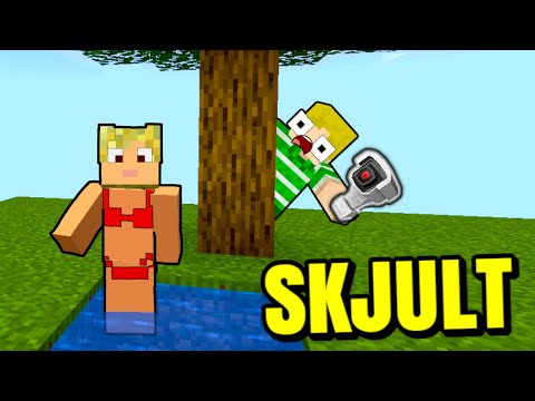 SKJULT KAMERA PÅ MIKKEL!! – Dansk Minecraft