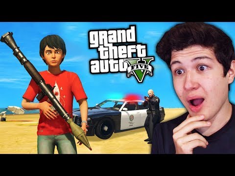 Soy un NIÑO en GTA 5!! Grand Theft Auto V – GTA V Mods