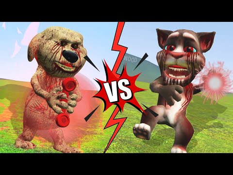 TALKING TOM vs TALKING BEN (Garry's Mod)