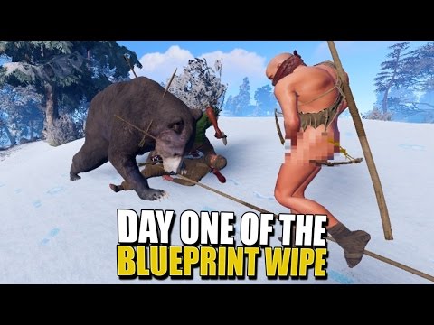 The Day Has COME! (Rust Blueprint Survival) #1