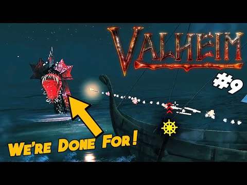 THE SEA SERPENTS CURSE! | Valheim: Hearth & Home with Blited | #9