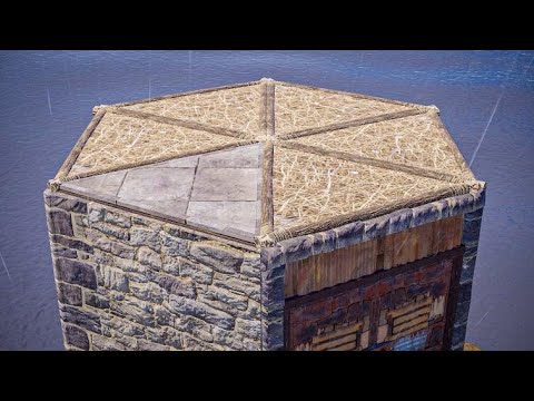 they had a twig roof