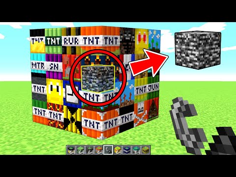 TODAS las TNTS de MINECRAFT vs BEDROCK 😱