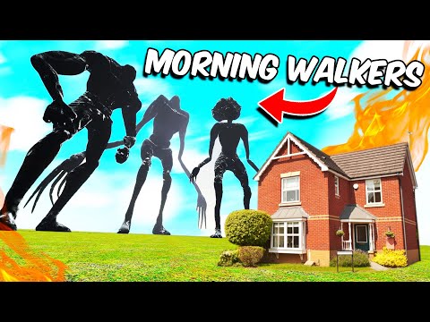 Try To Survive MORNING WALKERS | New Trevor Henderson Monsters (Garry's Mod)