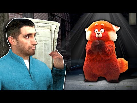 TURNING RED PANDA IS AFTER ME! – Garry's Mod Gameplay