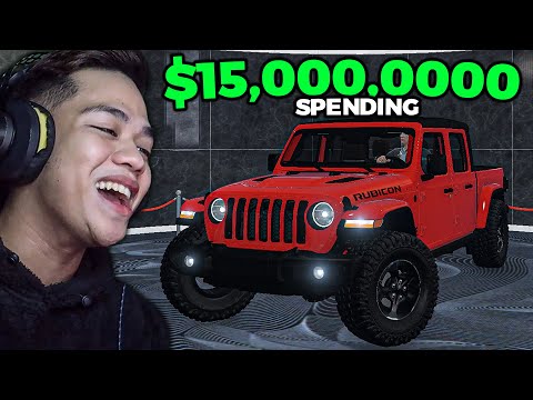UBUSIN ANG $15 Million sa ISANG ARAW – BAGONG KOTSE!? | GTA 5 Roleplay