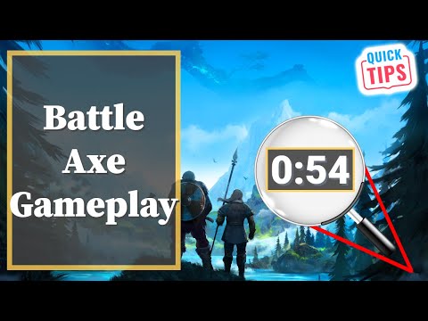 Valheim – Battle Axe Gameplay