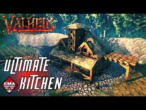 Valheim | Building the Ultimate Kitchen | Hearth and Home | Part 1 | Gameplay