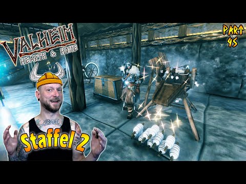 VALHEIM – Festung sichern und Zwirn Produktion! Let's Play Valheim S2P45 | Gameplay deutsch german