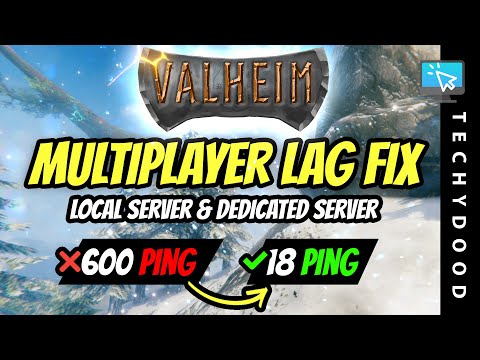 Valheim Fix Multiplayer Lag | Local & Dedicated Valheim Server Lag Fix (Stuttering, High Ping, etc)