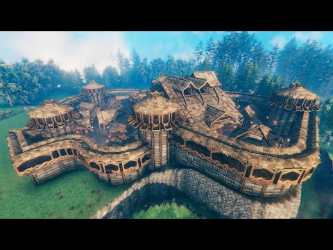 Valheim fortress showcase