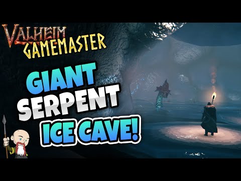 Valheim Gamemaster: Giant Serpent Ice Cave Build – Admin & Mods