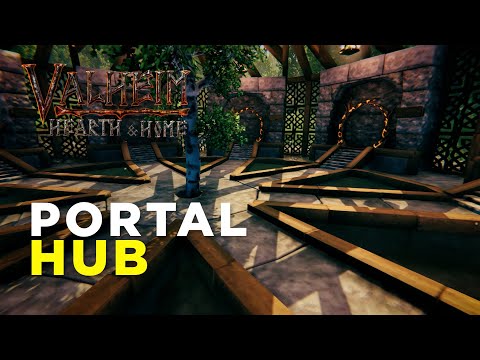 Valheim – Hearth & Home: Portal Hub Build