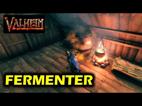 Valheim: How To Use Fermenter & Cauldron to Prepare Mead