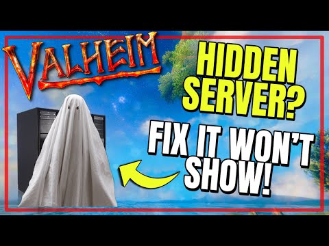 Valheim Server WON'T Show! How to FIX and WORKAROUND! @Vedui42