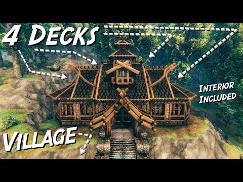 Valheim Viking Longhouse Build – Village Pt.6/6