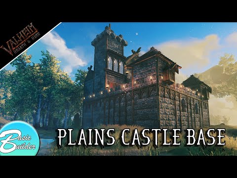 Valheim | Walkthrough my Plains Castle Base | Showcase