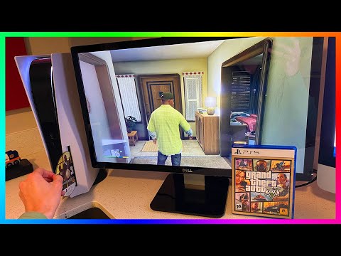 What Happens When You Put Grand Theft Auto 5 Physical Version In Your PS5 While Playing GTA Online?