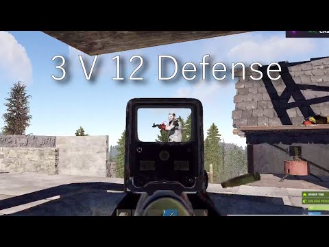 WHEN A ZERG TRIES RAIDING 3 VETERANS! – Rust