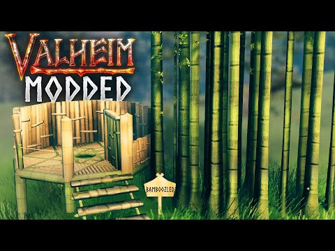 Bamboo in Valheim! Modded Valheim EP20