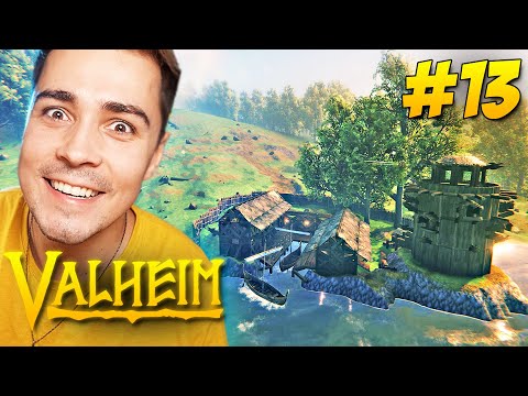 BUDOWALIŚMY TO CAŁĄ NOC! PORT! – VALHEIM #13