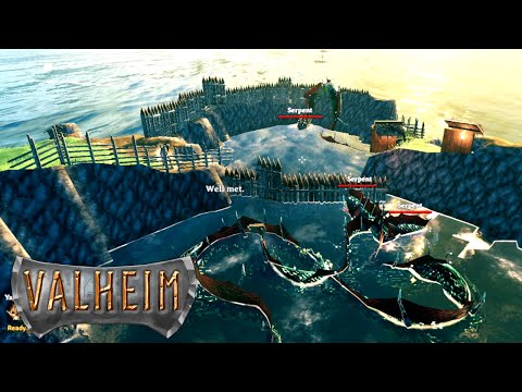 Cara Pelihara SERPENT ! Serunya Ternak Lele – VALHEIM Indonesia #1