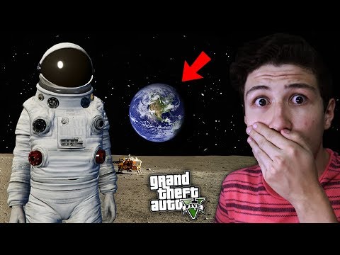 Esto ENCONTRÉ al LLEGAR a la LUNA en GTA 5… Grand Theft Auto V – GTA V Mods