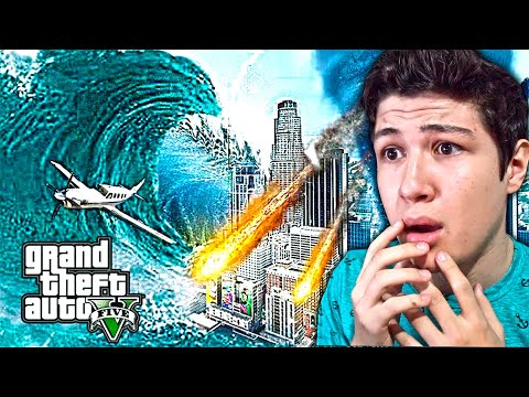 Esto Ocurrió en la CIUDAD después del TSUNAMI en GTA 5… Grand Theft Auto V – GTA V Mods