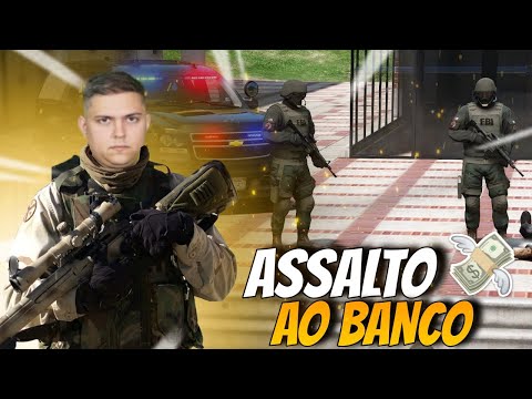 FIZ UM ASSALTO AO BANCO 😱 | GRAND THEFT AUTO V ROLEPLAY