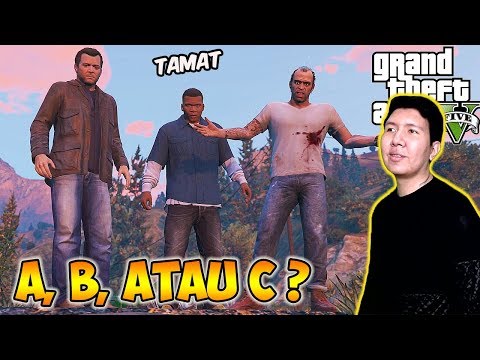 Franklin Michael dan Trevor ENDING – Grand Theft Auto 5
