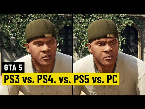 Grand Theft Auto 5 | PS3 vs. PS4 vs. PS5 vs. PC – Technikvergleich