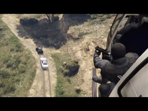 Grand Theft Auto V : Cop shoot-out's #12
