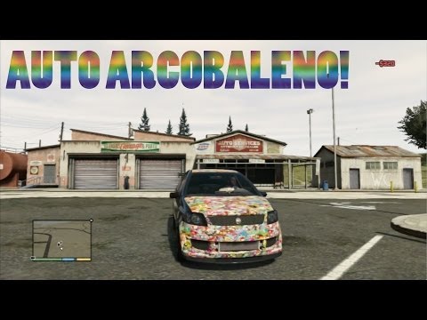Grand Theft Auto V – Tutti i veicoli speciali! – Parte 2 – RAINBOW CAR! (STICKERS)