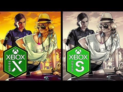 Grand Theft Auto V Xbox Series X vs Xbox Series S Comparison [Optimized] [Next Gen Upgrade]