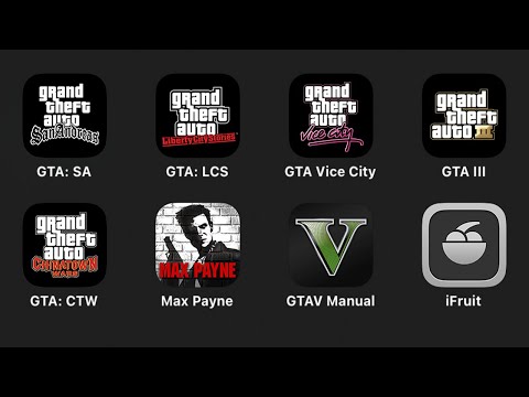 Grand Theft Auto,San Andreas,Liberty City Stories,Vice City,GTA III,GTA Chinatown Wars,Max Payne