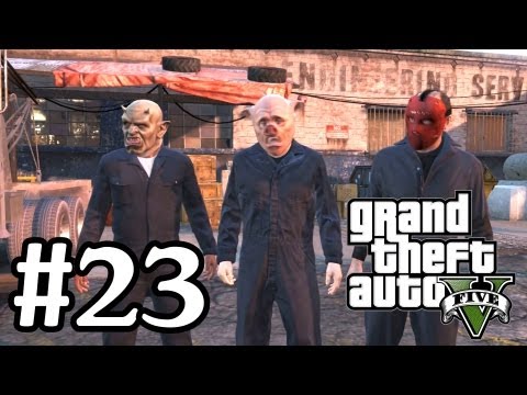 GTA 5 Walkthrough Part 23 – Robbing Dirty Cops – Xbox 360 1080P – Grand Theft Auto V Gameplay